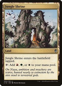 Jungle Shrine, Commander 2016