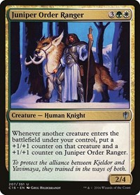 Juniper Order Ranger, Commander 2016