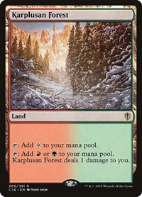 Karplusan Forest, Commander 2016