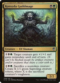 Korozda Guildmage, Commander 2016