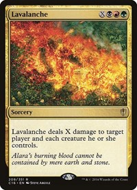 Lavalanche, Commander 2016