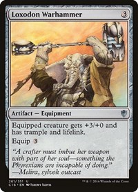 Loxodon Warhammer, Commander 2016