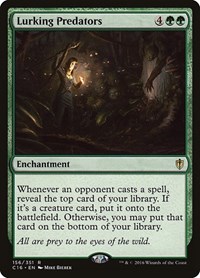 Lurking Predators, Commander 2016