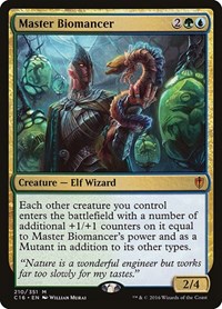 Master Biomancer, Commander 2016