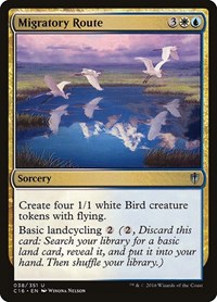 Migratory Route, Commander 2016