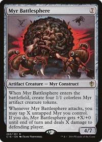 Myr Battlesphere, Commander 2016