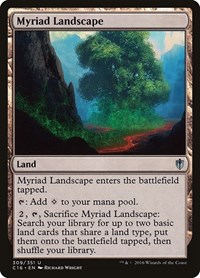 Myriad Landscape, Commander 2016