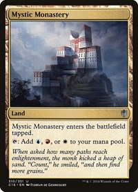 Mystic Monastery, Commander 2016