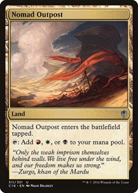 Nomad Outpost, Commander 2016