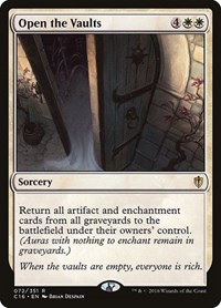 Open the Vaults, Commander 2016