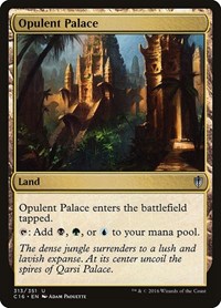 Opulent Palace, Commander 2016