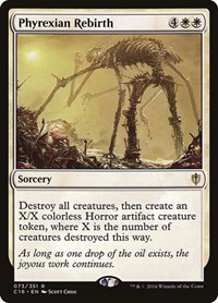Phyrexian Rebirth, Commander 2016
