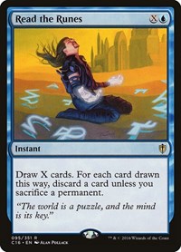 Read the Runes, Commander 2016