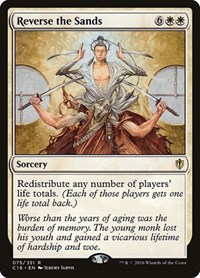 Reverse the Sands, Commander 2016