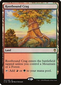 Rootbound Crag, Commander 2016