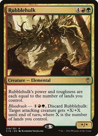Rubblehulk, Commander 2016