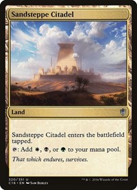 Sandsteppe Citadel, Commander 2016