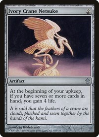 Ivory Crane Netsuke, Saviors of Kamigawa