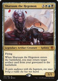 Sharuum the Hegemon, Commander 2016