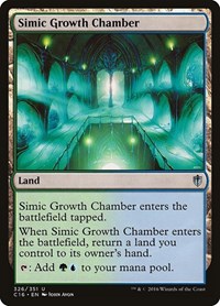 Simic Growth Chamber, Commander 2016