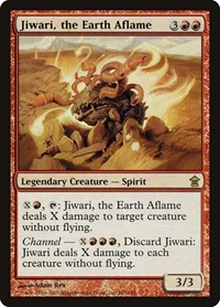 Jiwari, the Earth Aflame, Saviors of Kamigawa