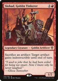 Slobad, Goblin Tinkerer, Commander 2016