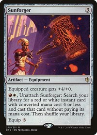 Sunforger, Commander 2016