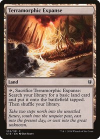 Terramorphic Expanse, Commander 2016