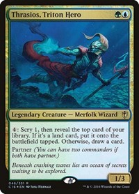 Thrasios, Triton Hero, Commander 2016
