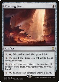 Trading Post, Commander 2016