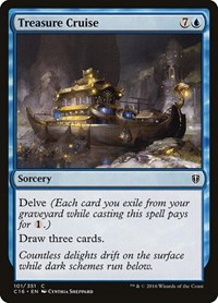 Treasure Cruise, Commander 2016