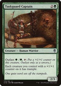 Tuskguard Captain, Commander 2016