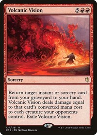 Volcanic Vision, Commander 2016