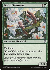 Wall of Blossoms, Commander 2016