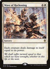 Wave of Reckoning, Commander 2016