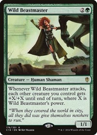 Wild Beastmaster, Commander 2016
