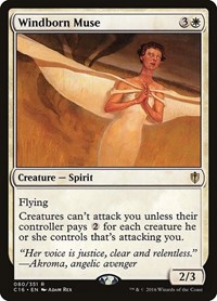 Windborn Muse, Commander 2016
