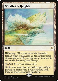 Windbrisk Heights, Commander 2016