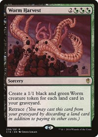 Worm Harvest, Commander 2016