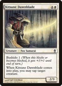 Kitsune Dawnblade, Saviors of Kamigawa