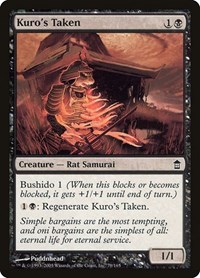 Kuro's Taken, Saviors of Kamigawa