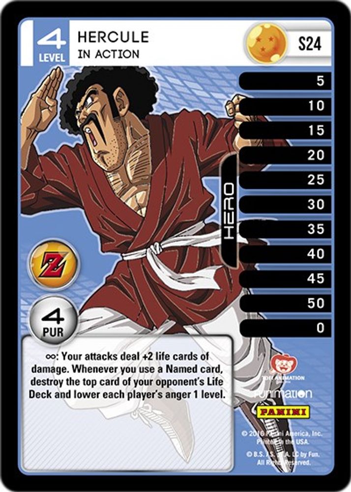 Hercule - In Action (High Tech Foil), Standard, front
