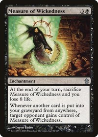 Measure of Wickedness, Saviors of Kamigawa