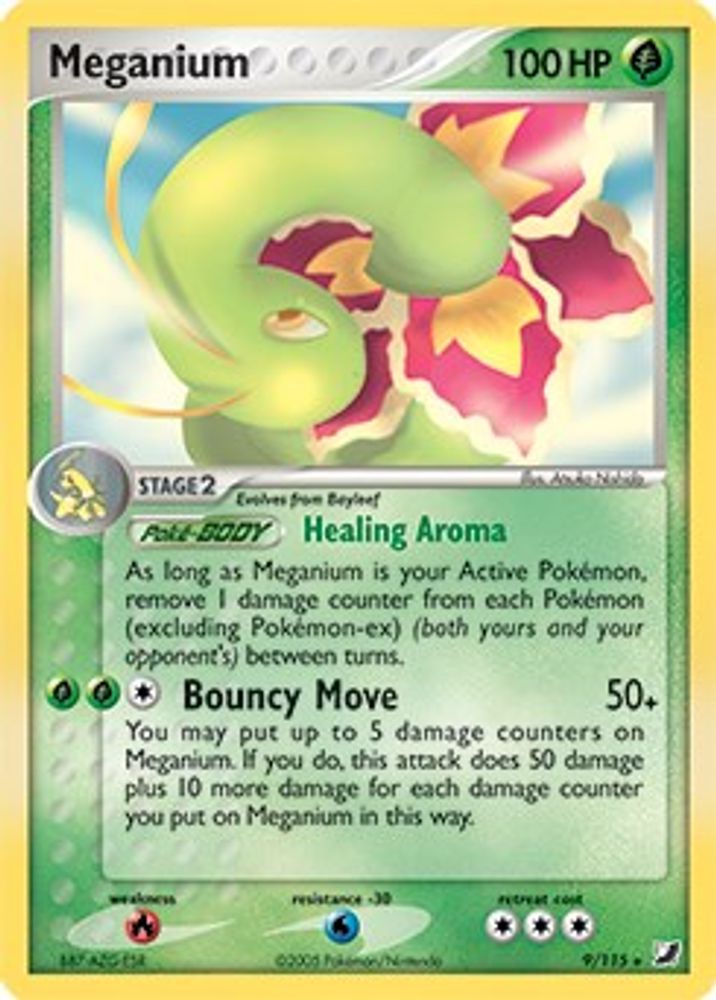 Meganium - 9/115 (EX Unseen Forces)