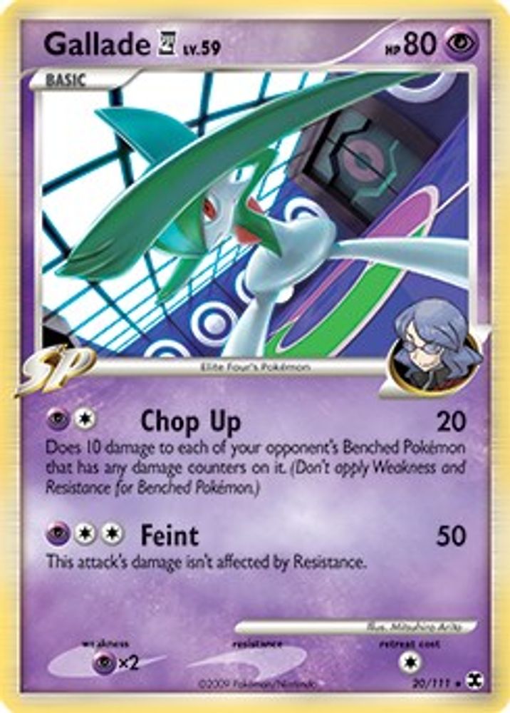 Gallade E4 - 20/111 (DPPt Rising Rivals)
