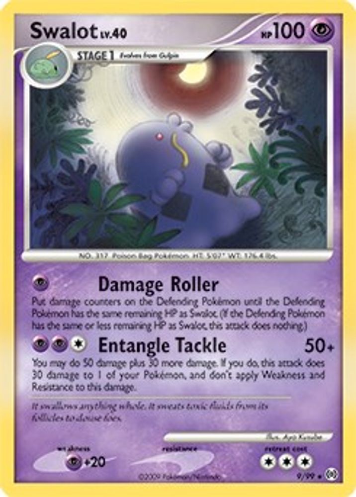 Swalot - 9/99 (DPPt Arceus)