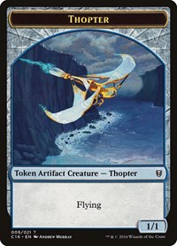 Thopter // Germ Double-Sided Token, Commander 2016