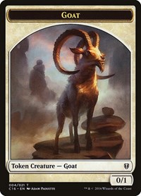 Goat // Thopter Double-Sided Token, Commander 2016