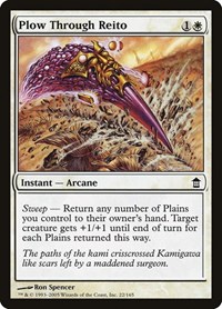 Plow Through Reito, Saviors of Kamigawa