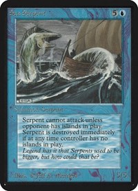 Sea Serpent, Alpha Edition